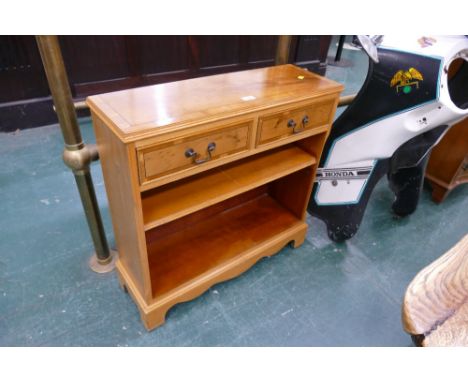 Reproduction small side table/bookcase 