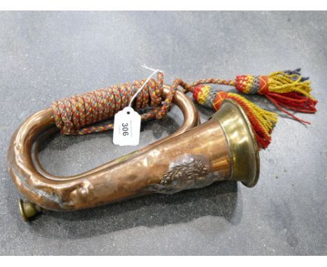 Aldwych House bugle dated 1908 