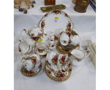 Royal Albert Old Country Roses tea set 