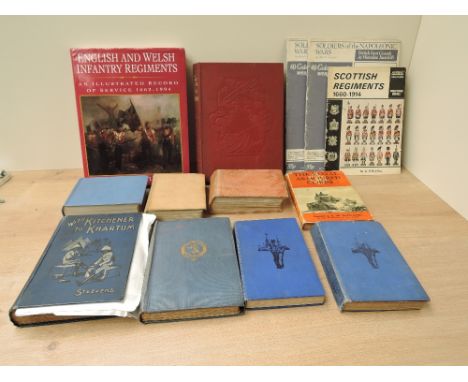 Ten Military Volumes including Royal Armoured Corps, War Diary of the 5th Seaforth Highlanders, Kitchener, The First Year of 