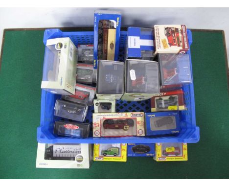 Twenty 1:76th Scale Diecast Model Lineside Vehicles by Corgi, Oxford, Base Toys and other including Oxford #76RAB006 British 