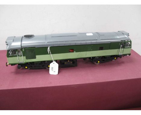 A 'G' Gauge Kit Built Class 25 Bo-Bo diesel Locomotive, built and painted to a good standard; fitted with two motors to each 