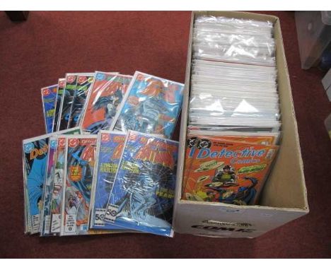 Approximately One Hundred and Twenty Comic Books Predominantly by Marvel and DC, to include Detective Comics Batman #554 firs