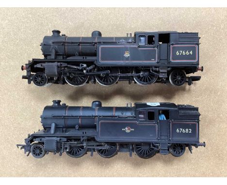 Two Bachmann 262 Locomotives, both BR Black, untested, missing occasional small parts.