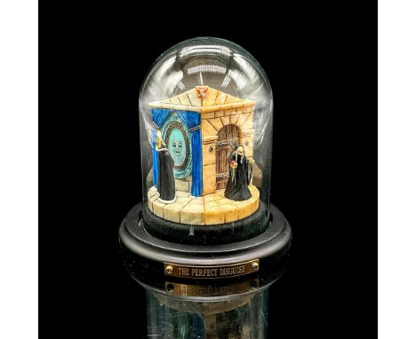 Disneyana Convention item titled - The Perfect Disguise. Miniature resin figure depicting the transformation of the Evil Quee