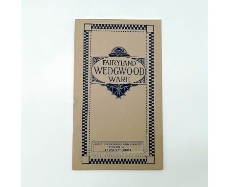 Paperback reprint for the members of the Buten Museum, with description of Fairyland Lustre and woodcut illustrations.48 page