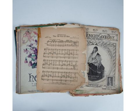 Titles in this collection include That's How I Need You c.1912, A Little Love, A Little Kiss, Down Honolulu Way Song, There's
