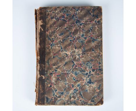 Original 1851 bound volume VII of the Ohio Cultivator, devoted to the improvement of agriculture and horticulture, and the pr