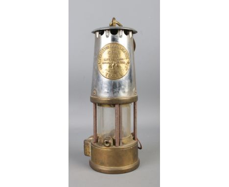 An Eccles Type GR6S M&amp;Q miner's safety lamp, by The Protector Lamp and Lighting Co. Ltd.