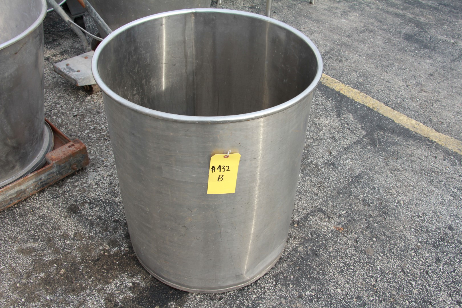 STAINLESS STEEL 30 GALLON DRUM   Original 