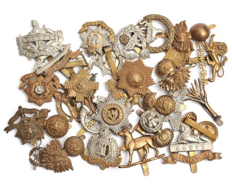 29 different Guards and infantry cap badges, including all 5 Guards, KORR, R Warwicks, Lincoln, Somerset LI, E and W Yorks, L