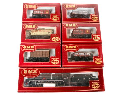 A quantity of GMR locomotive and rolling stock. LMS Royal Scot class 4-6-0 tender locomotive, ‘Royal Scots Fusilier’, RN 6103