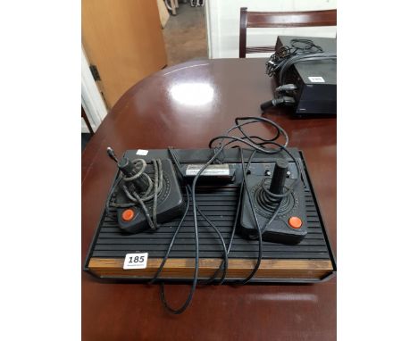 ATARI 2600 CONSOLE, CONTROLLER AND STAR WARS GAME A/F 