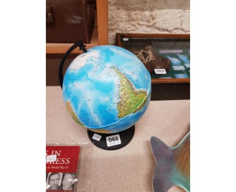 SMALL TIN WORLD GLOBE 