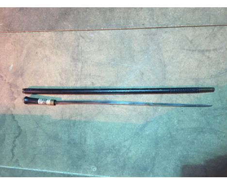 Vintage Horn handled swordstick.