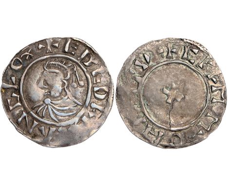 British Coins, Aethelred II (978-1016), penny, first small cross type (BMC I var), Northampton, Cylm, diademed bust l., rev. 