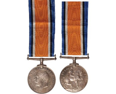 Military Orders and Medals, Campaign Groups and Pairs, A Great War ‘Stockbrokers Battalion’ Royal Fusiliers, later Royal Army