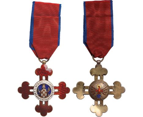 Military Orders and Medals, World Orders and Decorations, Spain, Civil Order of Alfonso X, The Wise, lightly toned, no chips 