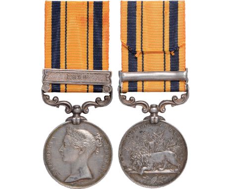 Military Orders and Medals, Single Campaign Medals, 1877-79 South Africa Medal to a 1st Boer War Casualty, awarded to Private