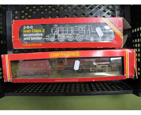 Two Hornby 'OO' Gauge/4mm Boxed Steam Locomotives, a 2-6-0 Ivatt Class 2 BR Black R/No. 46400 (fair/poor box). Plus a Ref No.
