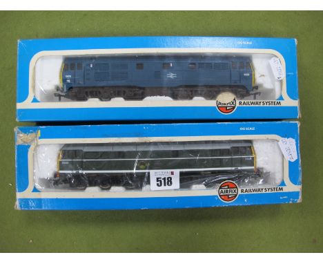 Two Airfix 'OO' Gauge/4mm Boxed Class 31/4 Diesel Locomotives, Ref No 54100-6 BR blue (renumbered 5836) and Ref No 54101-9 BR