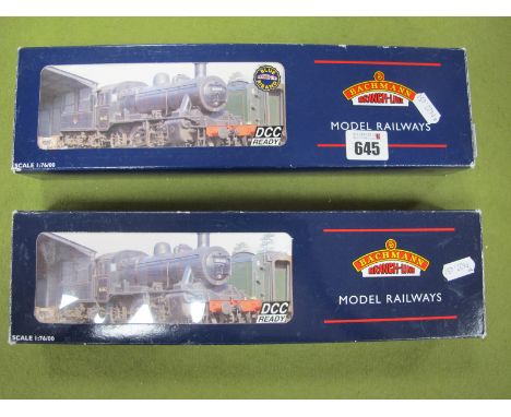 Two Bachmann 'OO' Gauge/4mm Boxed Steam Locomotives, Ivatt Class 2MT 2-6-0 BR black Box Ref 32-829A R/No 46446, Box Ref 32-83