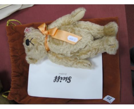 A Steiff 'William and Catherine', The Royal Wedding Teddy Bear, exclusive to The Danbury Mint, blonde mohair 25cm high, Certi