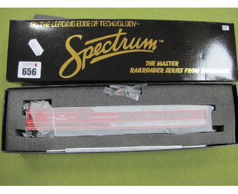 A 'HO' Gauge Bachmann Spectrum Ref No 81408E.M.C Gas Electric 'Doodlebug', Rock Island Rocket, new/unused in very good box, u