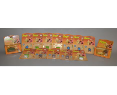 EX-SHOP STOCK: Fourteen Mattel The Littles Dolls and Furniture sets, boxed and carded (14).