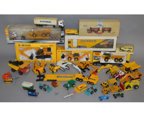 6 boxed diecast vehicles including 1:50 scale trucks by Eligor, a Corgi 97892 'S. Houseman' AEC Mercury Truck and Trailer and