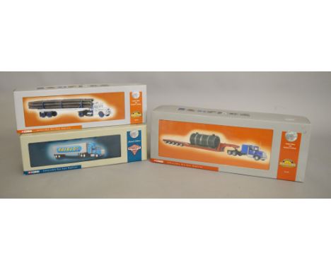 3 boxed 1:50 scale diecast US trucks by Corgi, this includes; US55702, 55802, US50705 (3).