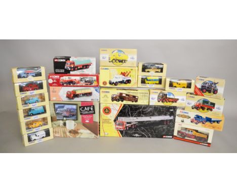 22 boxed diecast by Corgi, which includes; 97940, 97301, 97368, 96963, some models maybe in the incorrect boxes (22).