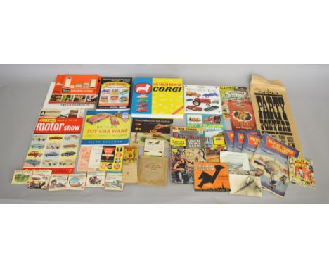 A small quantity of toy related books including 'The Great Book of Corgi' and 'Ramsay's Diecast Catalogue 14th Edition' toget
