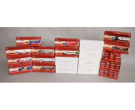 22 Corgi "Roadscene" Trucks plus 6 similar collection club models in plain packaging (28).