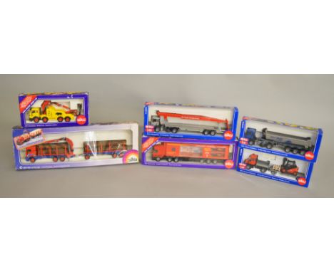 6 boxed 1:55 scale Siku models, which includes; 2522, 3432, 3522 etc (6).