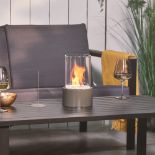 Round Bioethanol Tabletop Fireplace. - ER39