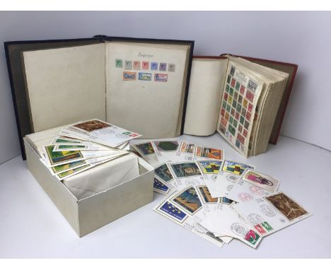 Stamp Albums First Day Covers etc 