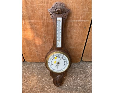 Oak Barometer 