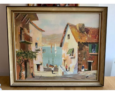 Signed Framed Print - Visible Picture 54 x 44 cm