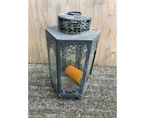 Candle Lantern - 33cm High 