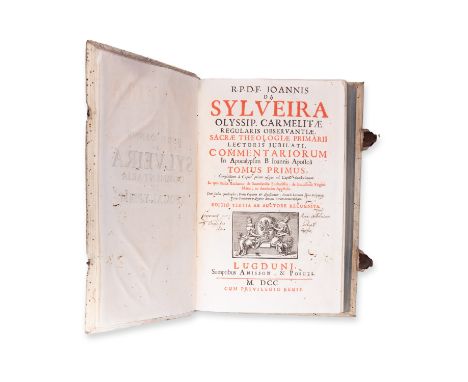 DA SYLVEIRA, JOANNIS: COMMENTARIORII IN APOCALYPSIM I. | 1700 | PUBLISHER: Lugduni, Sumptibus Anisson &amp; Posuel | NUMBER O