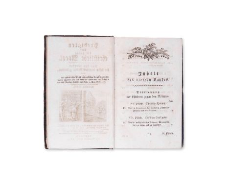 PREDIGTEN UBER DIE GANZE CHRISTLICHE MORAL IV. | 1795 | PUBLISHER: Augsburg, Nicolaus Doll | NUMBER OF PAGES: 588 | LANGUAGE: