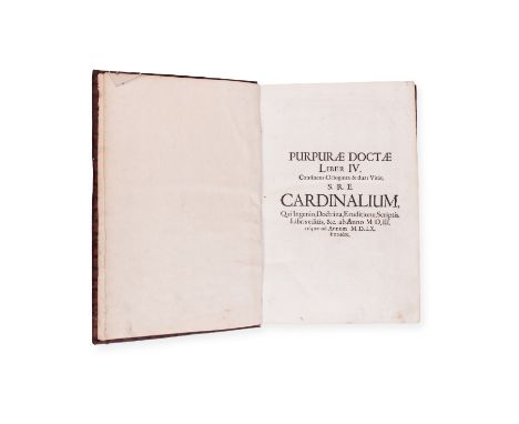 EGGS, GEORGIUM JOSEPHUM (1663-1755): PURPURA DOCTA IV.-VI. | [1714] | NUMBER OF PAGES: 688 + index + 544 + index | LANGUAGE: 