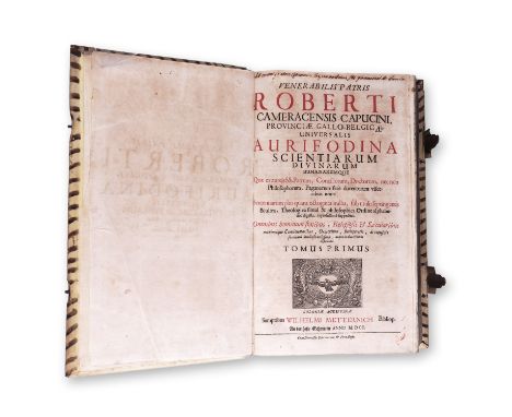 DE CAMBRAI, ROBERT (1500-1556): AURIFODINA UNIVERSALIS SCIENTIARUM DIVINARUM HUMANARUMQUE I. | 1700 | PUBLISHER: Coloniae Agr