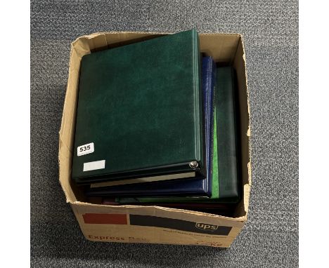 A box of first day covers up to 2015 in several albums.