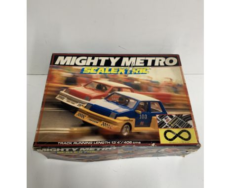 A Mighty Metro Scalextric set.