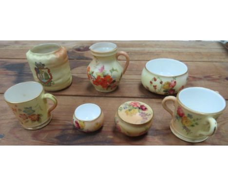 PARCEL OF VARIOUS ROYAL WORCESTER CHINA ALL IN REASONABLE USED CONDITION
