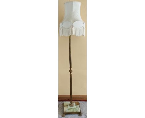 Onyx standard lamp. App. 142cm H

Used condition, not tested for working 