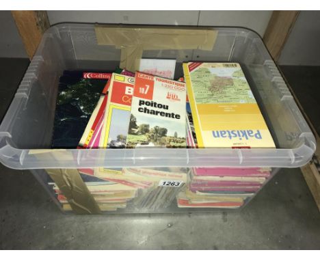 A large quantity of ordnance survey maps