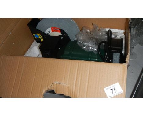 A boxed wet and dry grinder. (collect only)